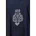 Kaftan abaya with Embroidery work - Navy Blue Kaftan abaya with Embroidery work - Navy Blue