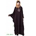 Kaftan abaya with Embroidery work - Coffee Brown Kaftan abaya with Embroidery work - Coffee Brown