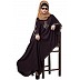 Kaftan abaya with Embroidery work - Coffee Brown Kaftan abaya with Embroidery work - Coffee Brown