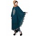 Embroidered Irani style Kaftan abaya- Midnight Blue Embroidered Irani style Kaftan abaya- Midnight Blue