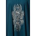 Embroidered Irani style Kaftan abaya- Midnight Blue Embroidered Irani style Kaftan abaya- Midnight Blue