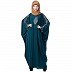 Kaftan abaya with Embroidery work - Midnight Blue Kaftan abaya with Embroidery work - Midnight Blue