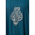 Kaftan abaya with Embroidery work - Midnight Blue Kaftan abaya with Embroidery work - Midnight Blue