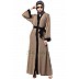 Front open Dubai abaya- Beige Front open Dubai abaya- Beige