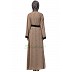 Front open Dubai abaya- Beige Front open Dubai abaya- Beige