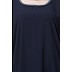 Kaftan abaya with designer border- Navy Blue Kaftan abaya with designer border- Navy Blue