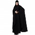 Plain Kaftan abaya- Black Plain Kaftan abaya- Black