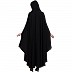Plain Kaftan abaya- Black Plain Kaftan abaya- Black