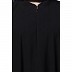 Plain Kaftan abaya- Black Plain Kaftan abaya- Black