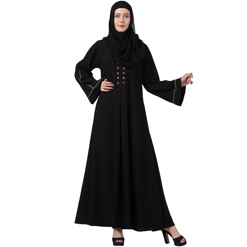 Casual abaya- Buy designer abaya at www.shiddat.com