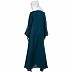 A-line Abaya with Embroidery work on Sleeves- Midnight Blue A-line Abaya with Embroidery work on Sleeves- Midnight Blue