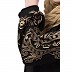 A-line abaya with embroidery work on sleeves- Black A-line abaya with embroidery work on sleeves- Black