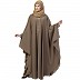 Double layered Irani Kaftan abaya- Beige Double layered Irani Kaftan abaya- Beige