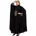 Black Irani style Kaftan abaya with Embroidery work Black Irani style Kaftan abaya with Embroidery work