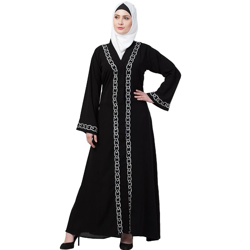 abaya designs front open