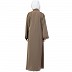 Beige Front open embroidery abaya Beige Front open embroidery abaya