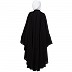 Double layered Irani Kaftan abaya- Black Double layered Irani Kaftan abaya- Black
