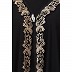 Double layered Irani Kaftan abaya- Black Double layered Irani Kaftan abaya- Black