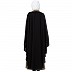 Double layered Irani Kaftan abaya- Black-beige Double layered Irani Kaftan abaya- Black-beige