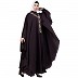 Double layered Irani Kaftan abaya- Chocolate brown
