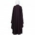 Double layered Irani Kaftan abaya- Chocolate brown