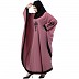 Embroidered designer Kaftan abaya- Puce Pink Embroidered designer Kaftan abaya- Puce Pink
