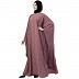 Designer Irani Kaftan abaya- Puce Pink Designer Irani Kaftan abaya- Puce Pink
