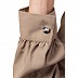 Front open abaya with a belt- Beige Front open abaya with a belt- Beige