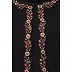 Double layered Irani Kaftan abaya with embroidery- Black Double layered Irani Kaftan abaya with embroidery- Black