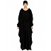 Classic Black Nida kaftan Classic Black Nida kaftan