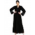 Classic abaya with Stone work- Black Classic abaya with Stone work- Black