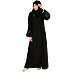 Classic abaya with Stone work- Black Classic abaya with Stone work- Black