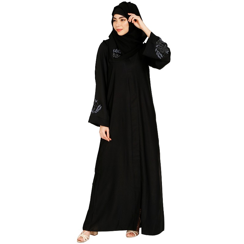 Abaya online- Buy premium black nida abaya at www.shiddat.com