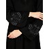 Classic abaya with Stone work- Black Classic abaya with Stone work- Black
