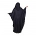 Kaftan abaya with bow- Black Kaftan abaya with bow- Black