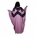 Designer kaftan abaya with attached laces- Pink Designer kaftan abaya with attached laces- Pink