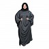 Kaftan abaya with floral hand embroidery work- Grey Kaftan abaya with floral hand embroidery work- Grey