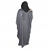 Kaftan abaya with floral hand embroidery work- Grey Kaftan abaya with floral hand embroidery work- Grey