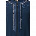 Zipper abaya with embroidery work- Firozi Zipper abaya with embroidery work- Firozi