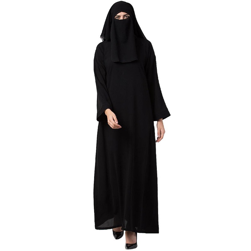 Abaya- Buy Arabian abaya with naqaab at www.shiddat.com
