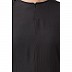Casual Abaya with striped border- Black Casual Abaya with striped border- Black