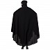 Irani Kaftan abaya with contrast piping- Black Irani Kaftan abaya with contrast piping- Black