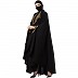 Designer Irani Kaftan with chikan embroidery- Black Designer Irani Kaftan with chikan embroidery- Black