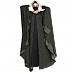 Front open Cape style kaftan abaya in animal print Front open Cape style kaftan abaya in animal print