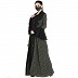 Designer Shrug and inner abaya combo Designer Shrug and inner abaya combo