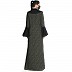 Designer Shrug and inner abaya combo Designer Shrug and inner abaya combo