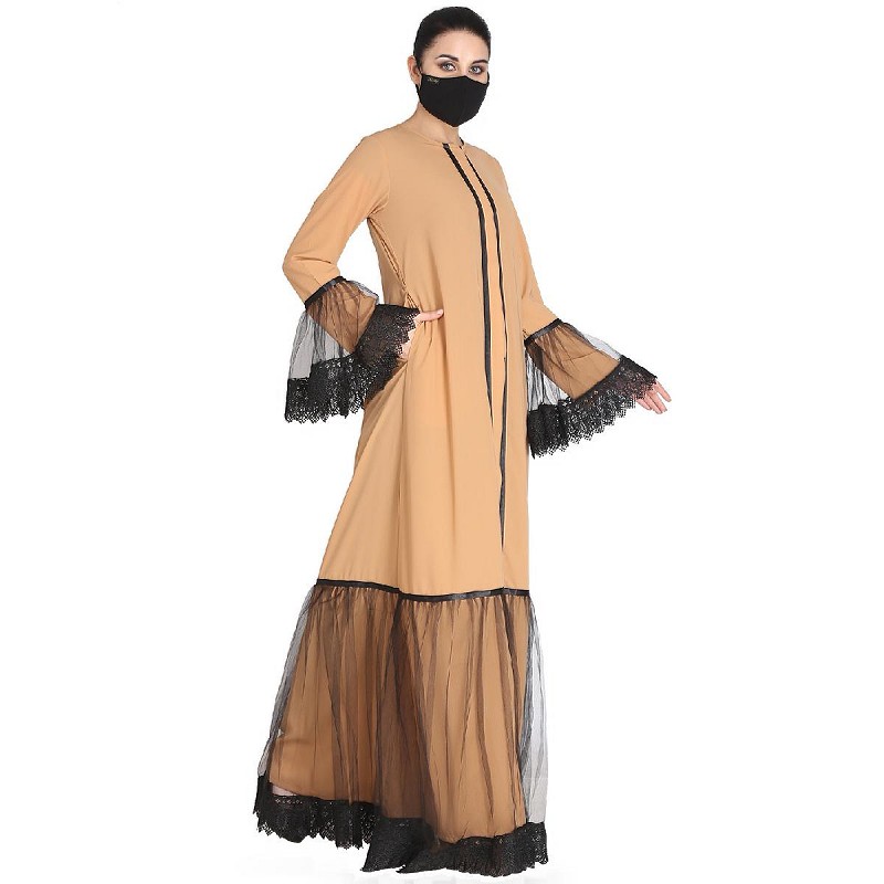 abaya designs front open