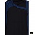 Casual Abaya- Black and Blue Casual Abaya- Black and Blue