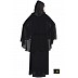 Trendy Black Abaya with Outer Layer