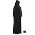 Abaya- Black and Midnight Blue Colored Abaya- Black and Midnight Blue Colored